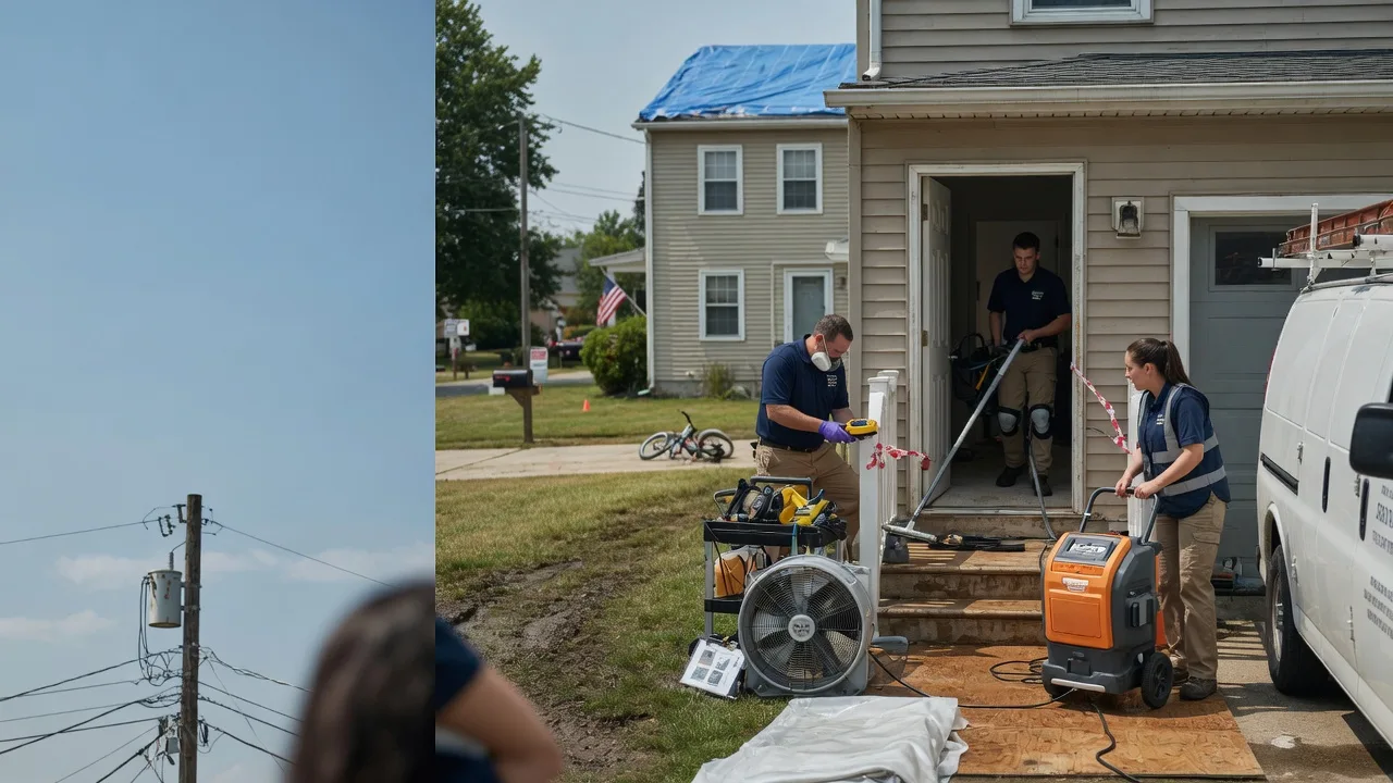 Water Damage Repair in Pittsview, AL near me